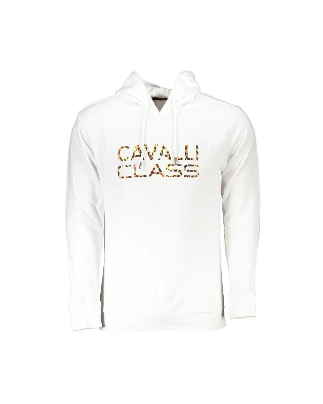 Roberto Cavalli Hoodies in het White voor heren