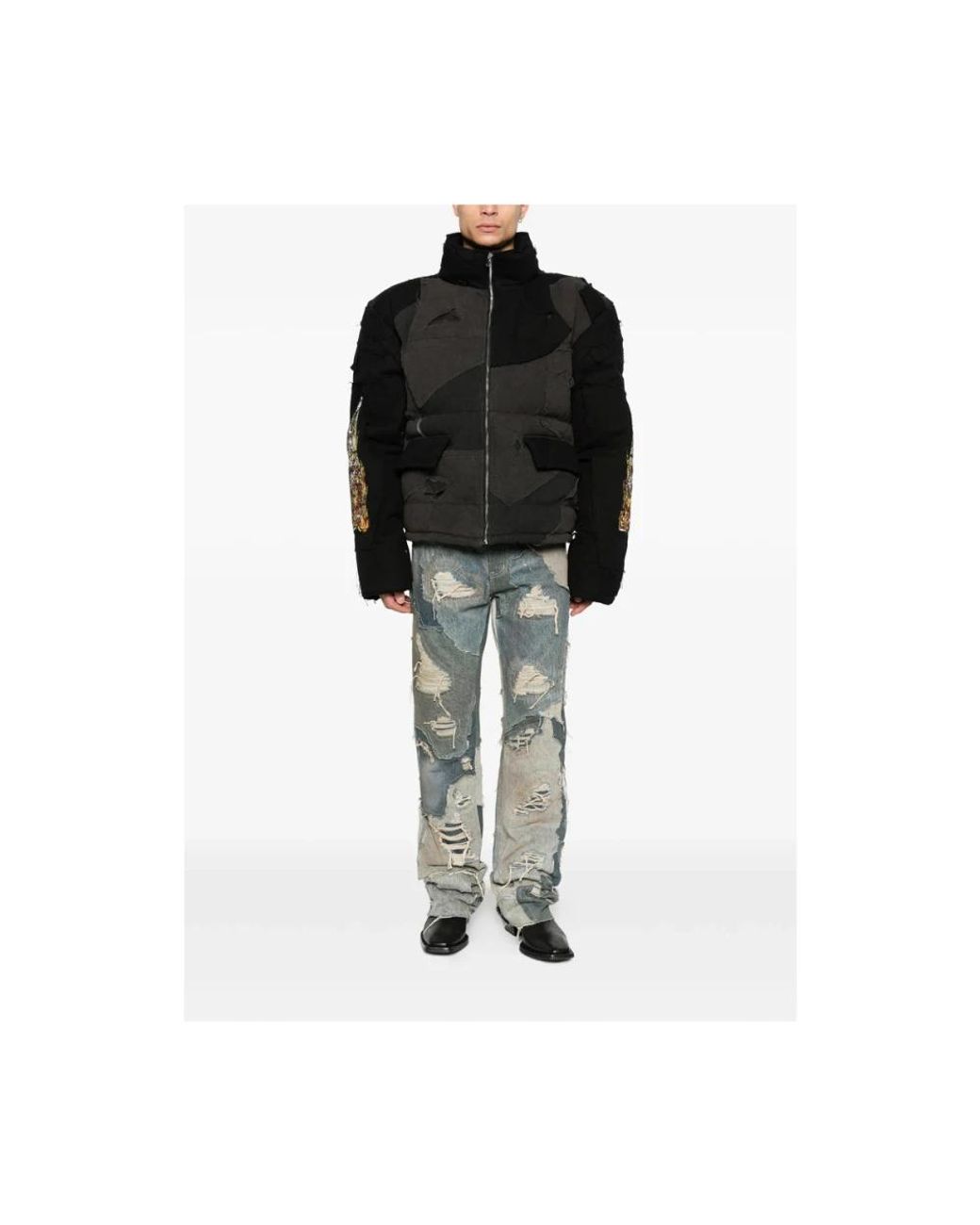 Who Decides War Black Winter Jackets for men