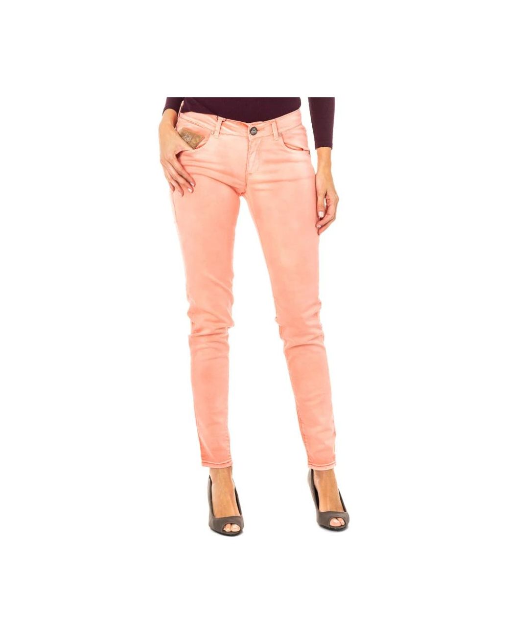 La Martina Orange Skinny Fit Jeans