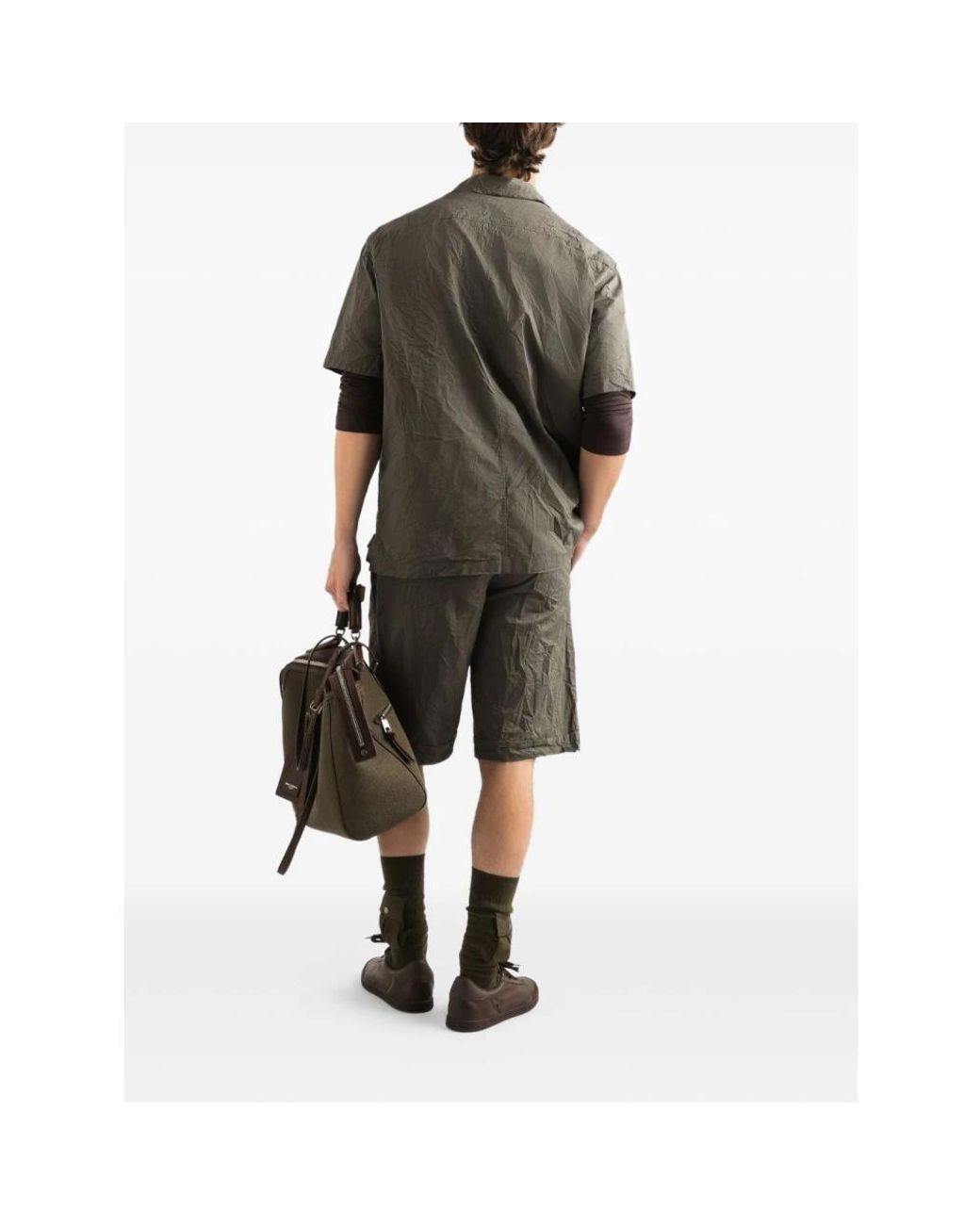 Dolce & Gabbana Green Short Sleeve Shirts for men