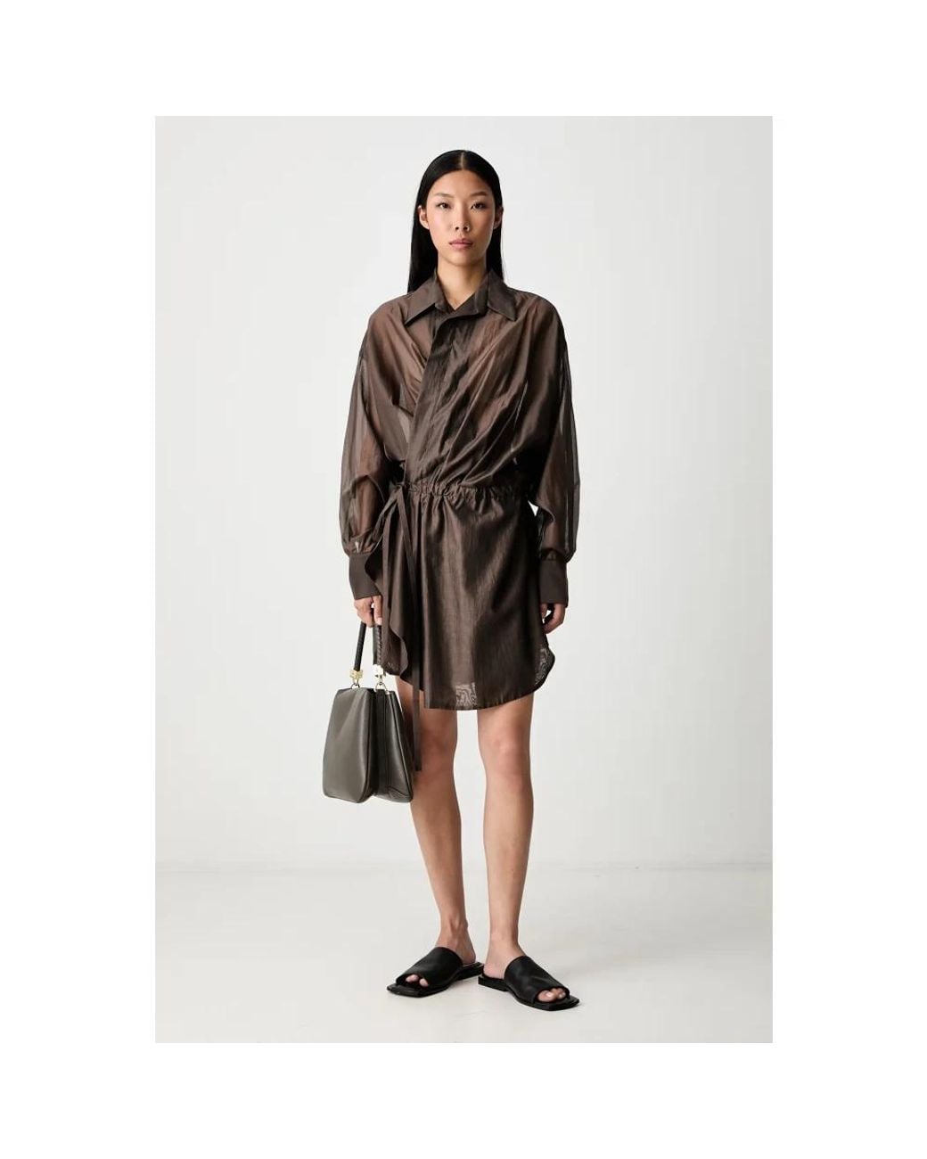 Wrap Dresses ViCOLO de color Brown