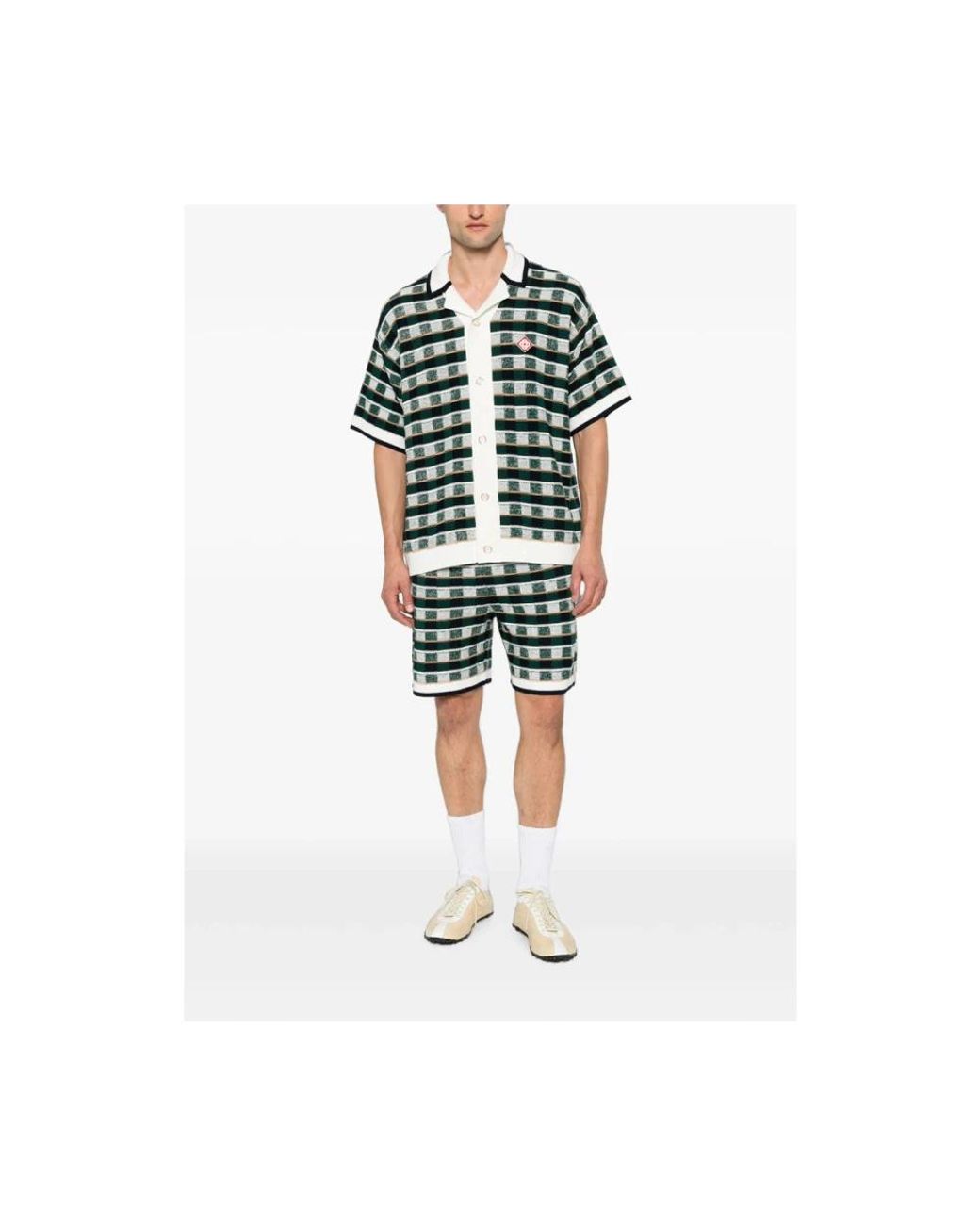 Casablanca Green Casual Shorts for men
