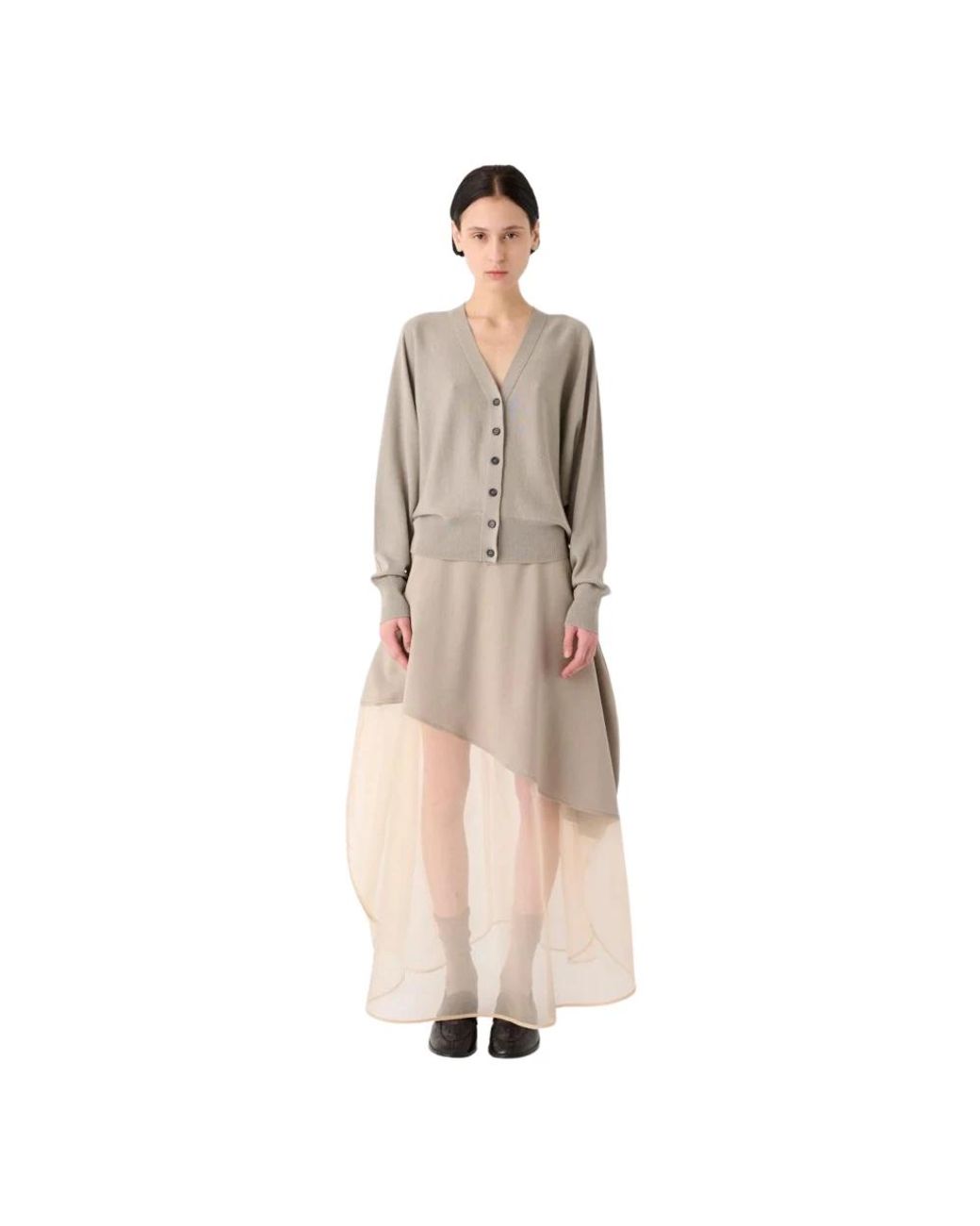 Cardigans MEIMEIJ de color Gray