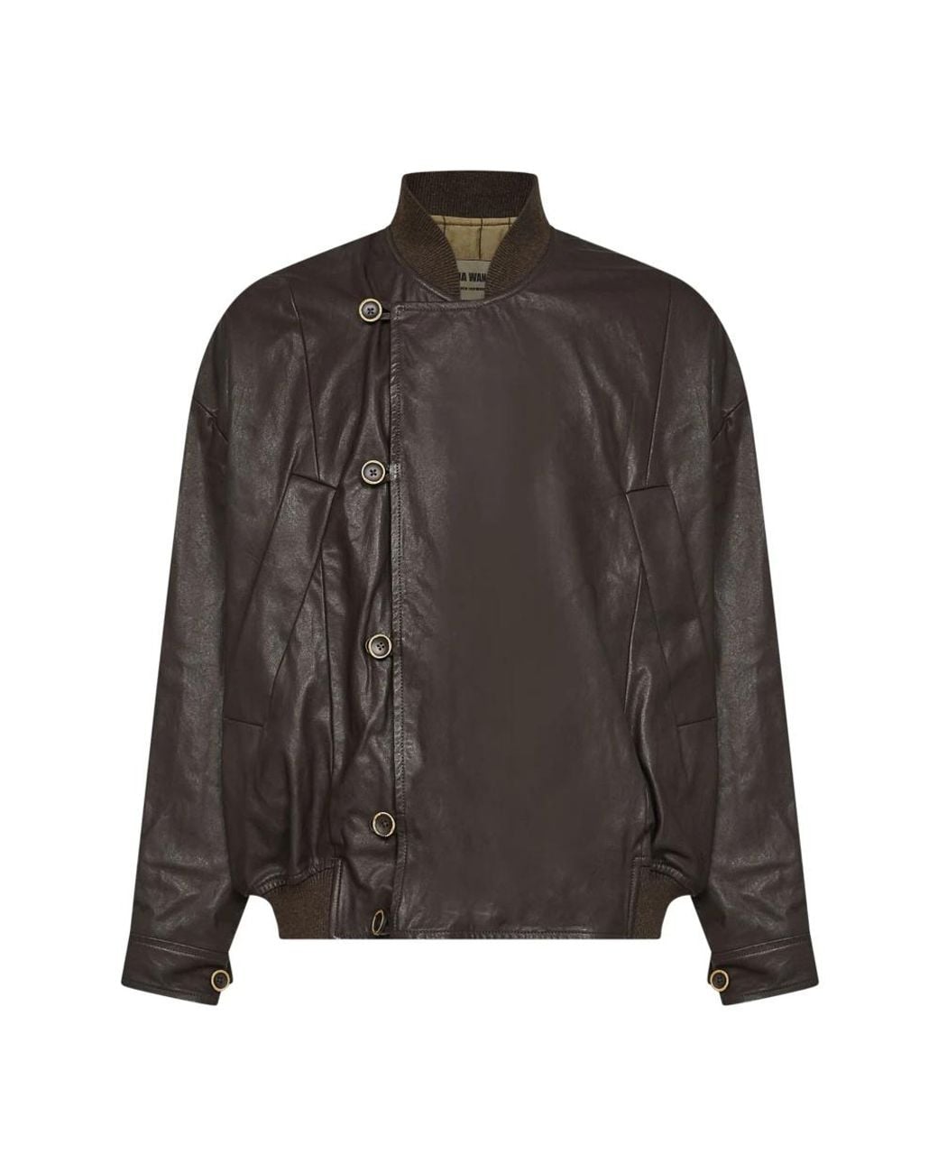 Uma Wang Black Bomber Jackets for men