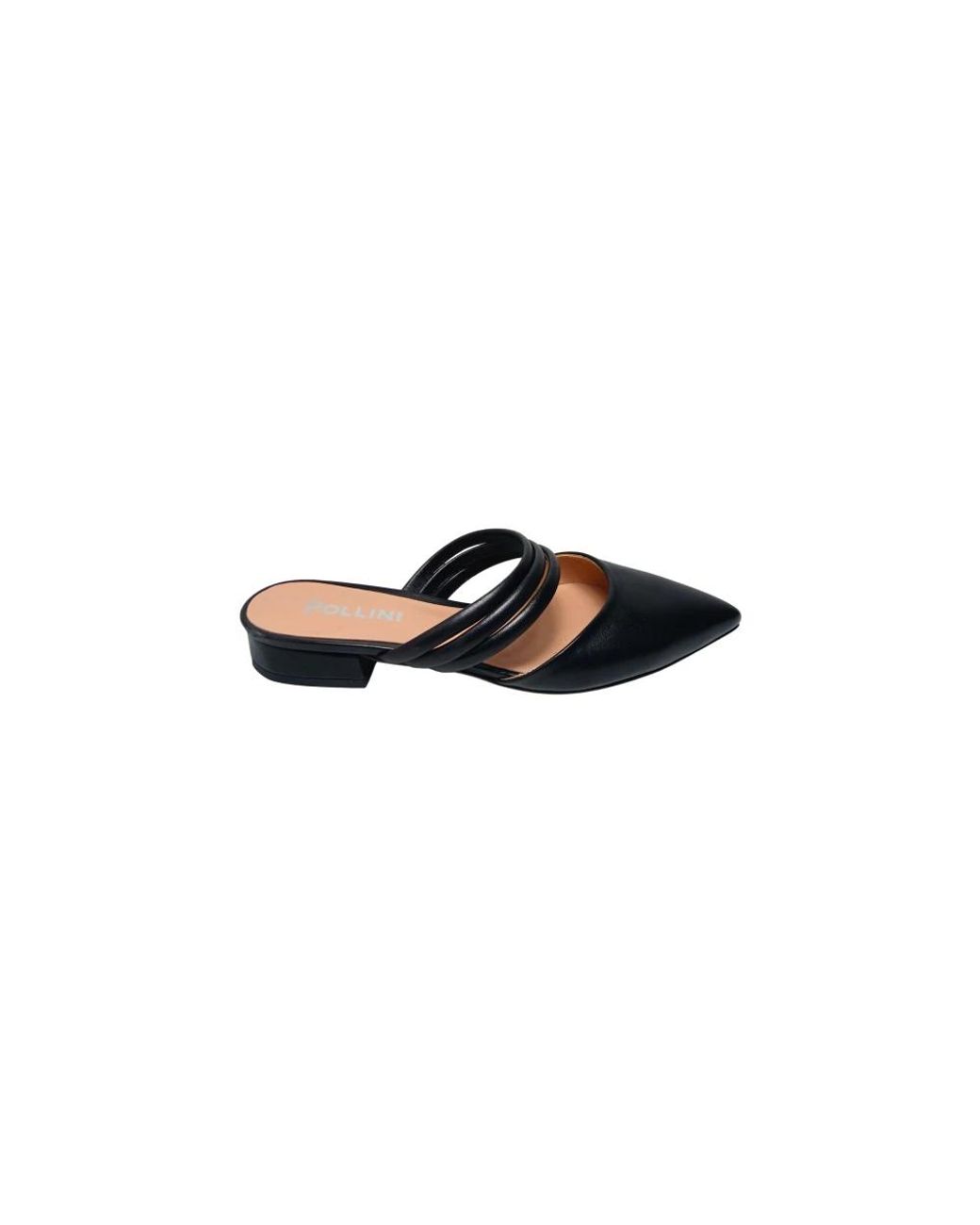 Heeled Mules Pollini en coloris Black