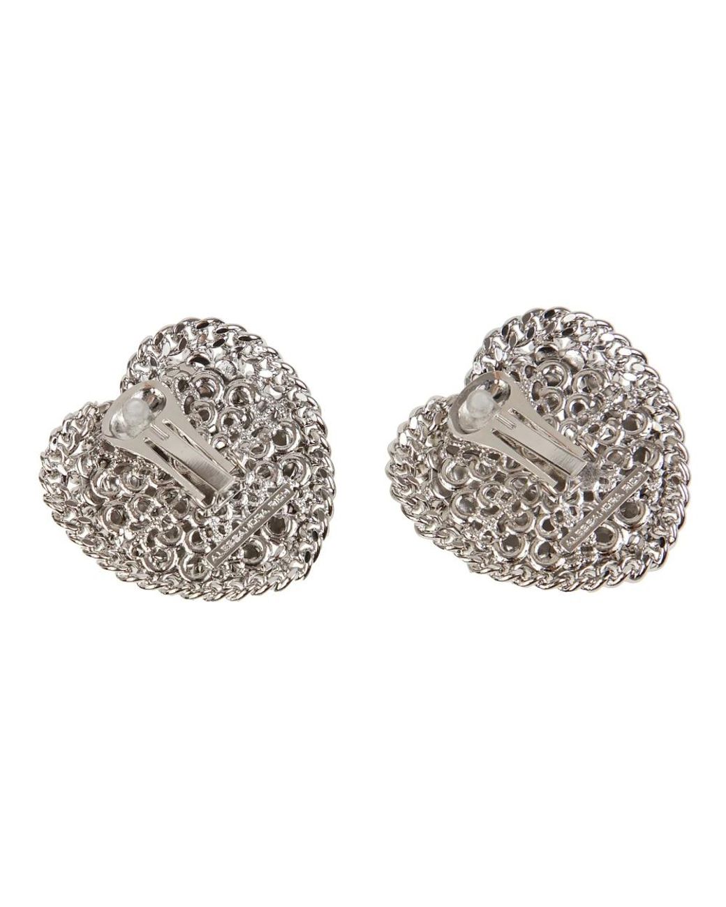 Alessandra Rich Gray Earrings