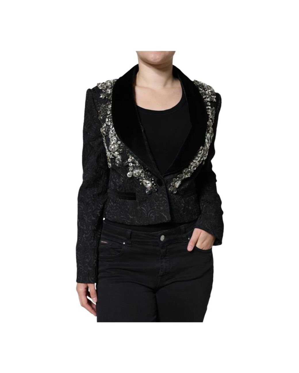 Dolce & Gabbana Black Blazers