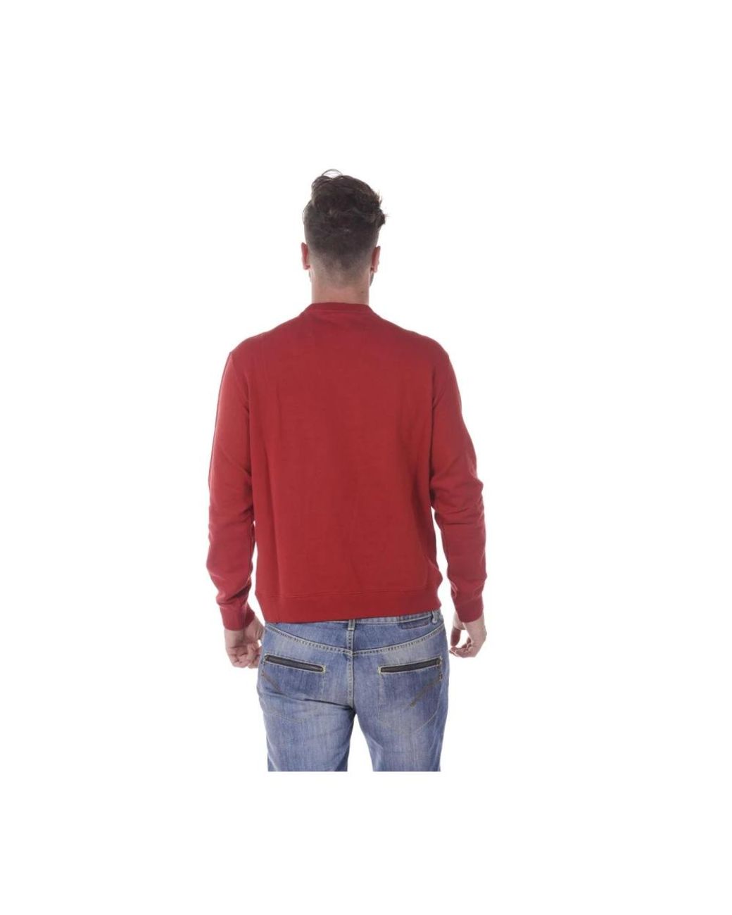 Armani Jeans Red Sweatshirts for men