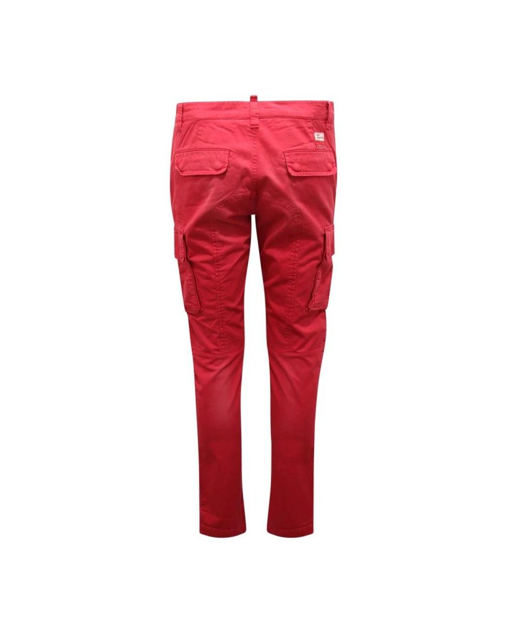 Mason's Red Slim-Fit Trousers for men