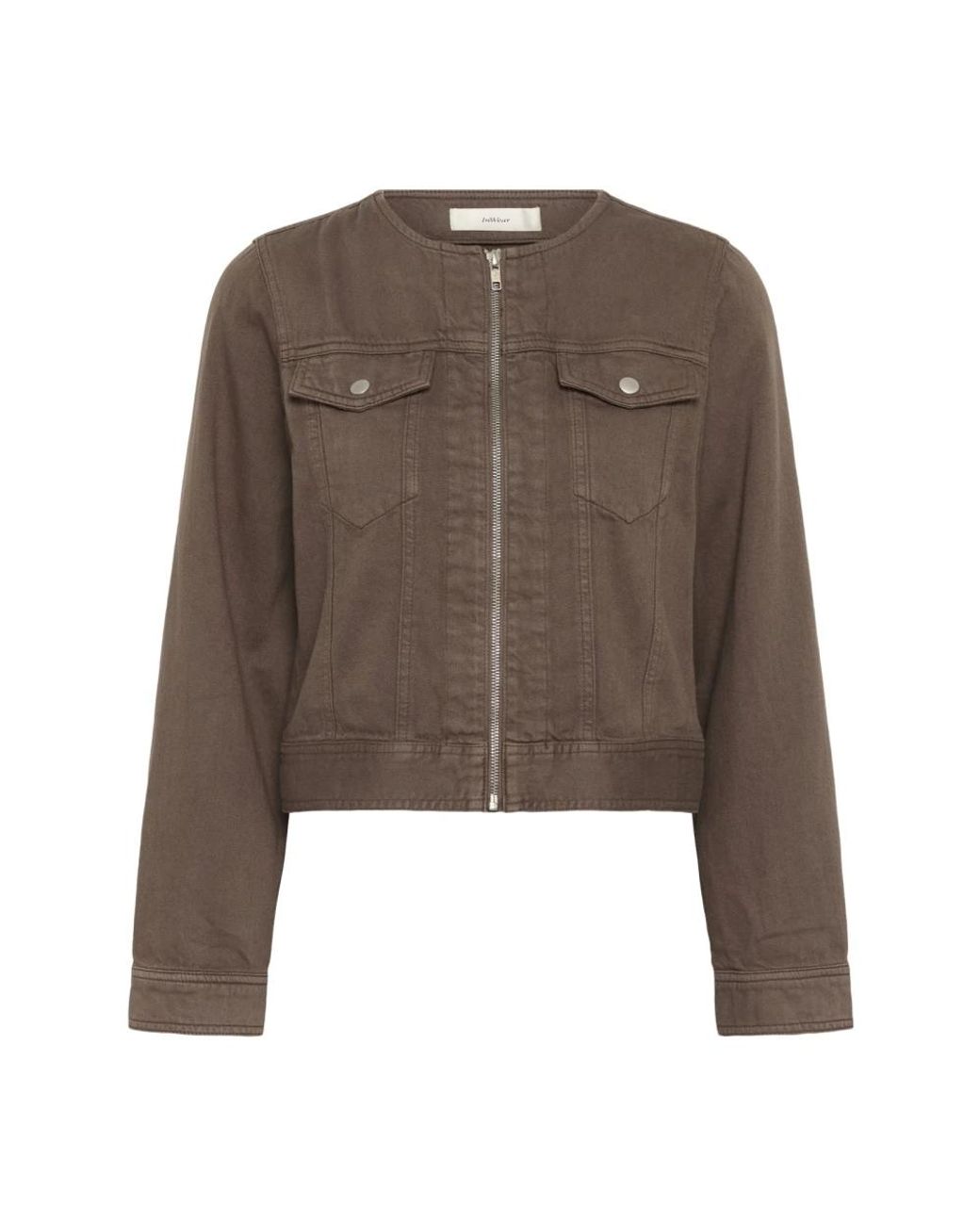 Inwear Brown Denim Jackets