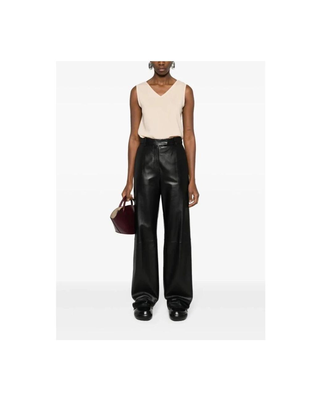 Fabiana Filippi Natural Sleeveless Tops
