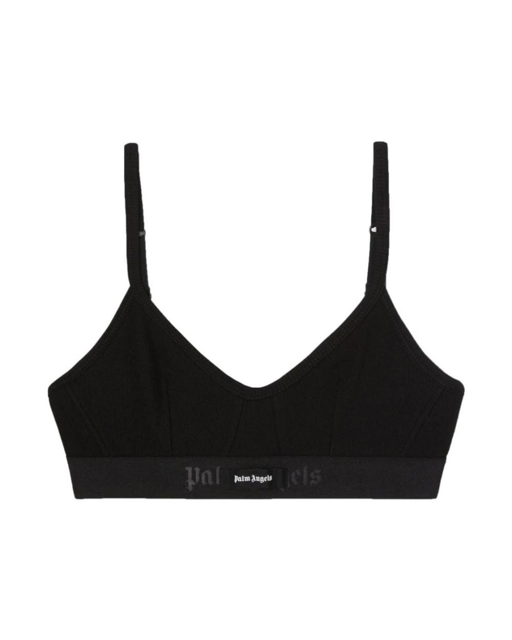 Ropa Interior Negra Con Logo De Triangulo Mujer Talla de Palm Angels de color Negro Lyst