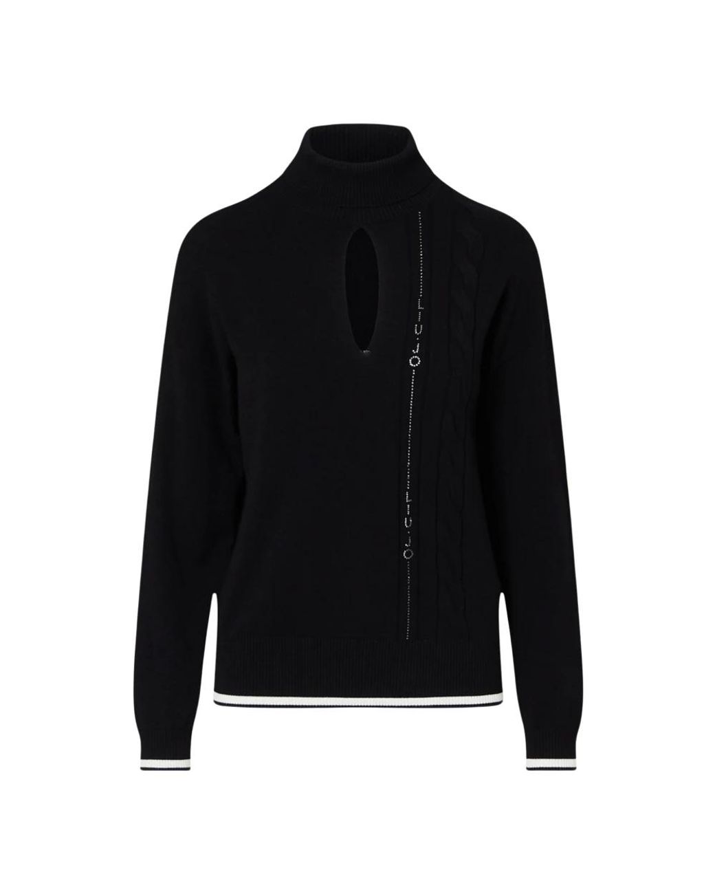 Liu Jo Pullover Met Col in het Black