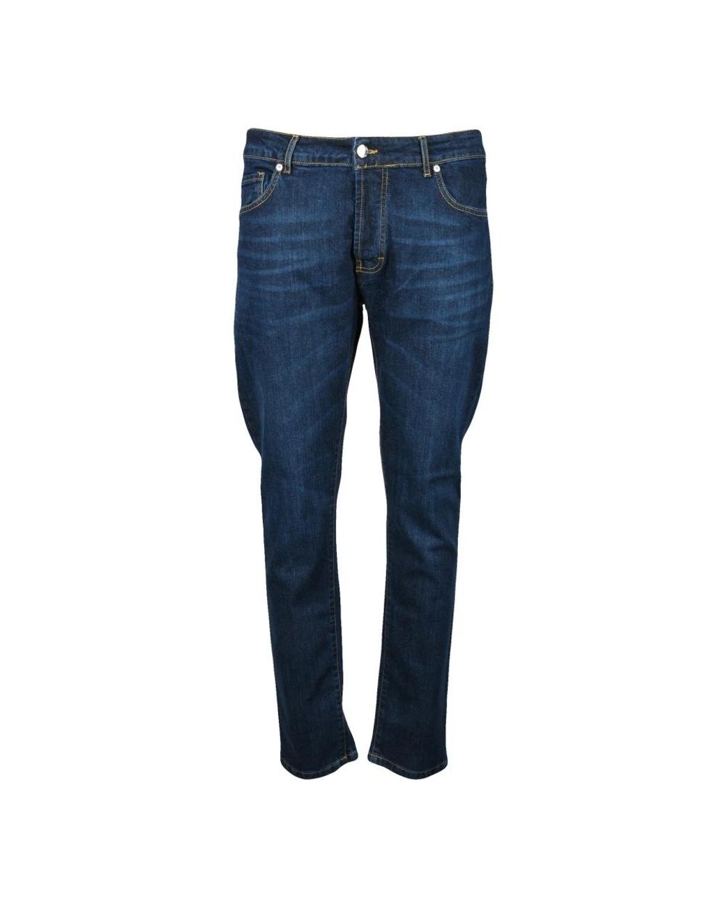 CoSTUME NATIONAL Blue Slim Fit Jeans for men