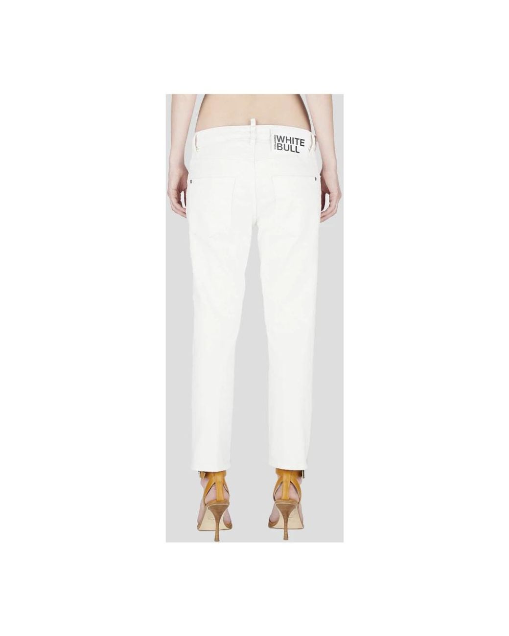DSquared² White Hoodies