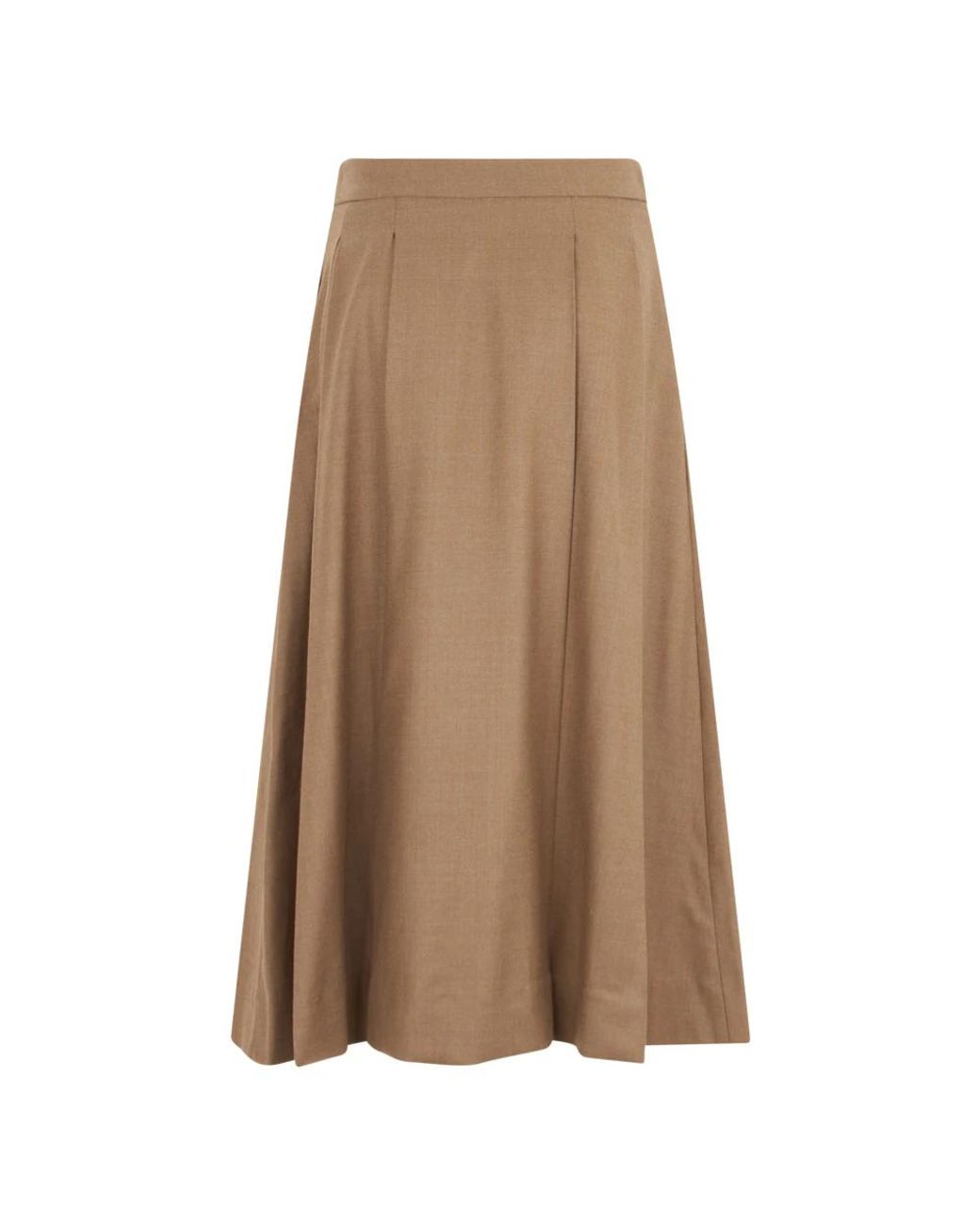 Midi Skirts Slowear de color Brown