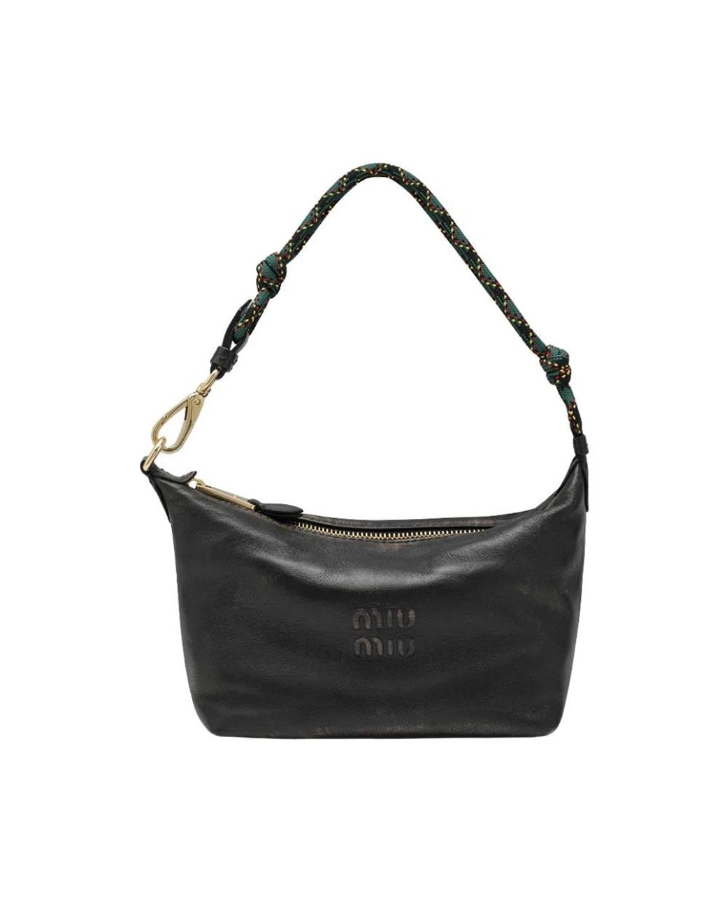 Miu Miu Black Shoulder Bags
