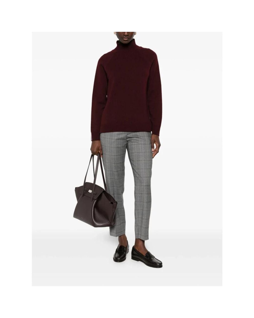 Peserico Purple Turtlenecks