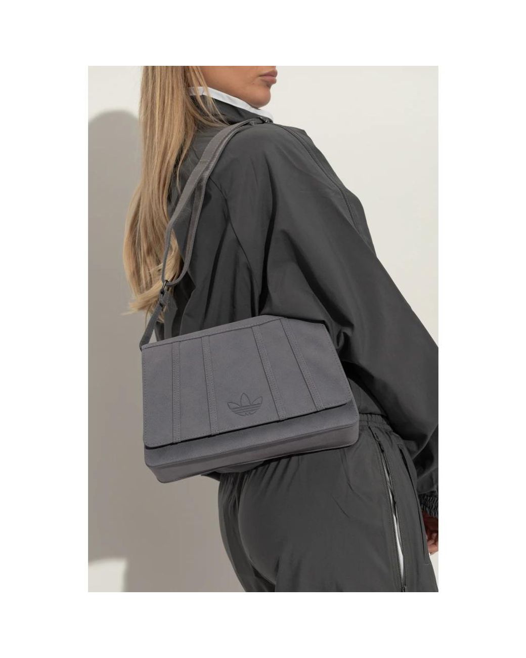 25SS新作大人気【ADIDAS】SHOULDER BAG◆グレー Adidas Original Shoulder Bag
