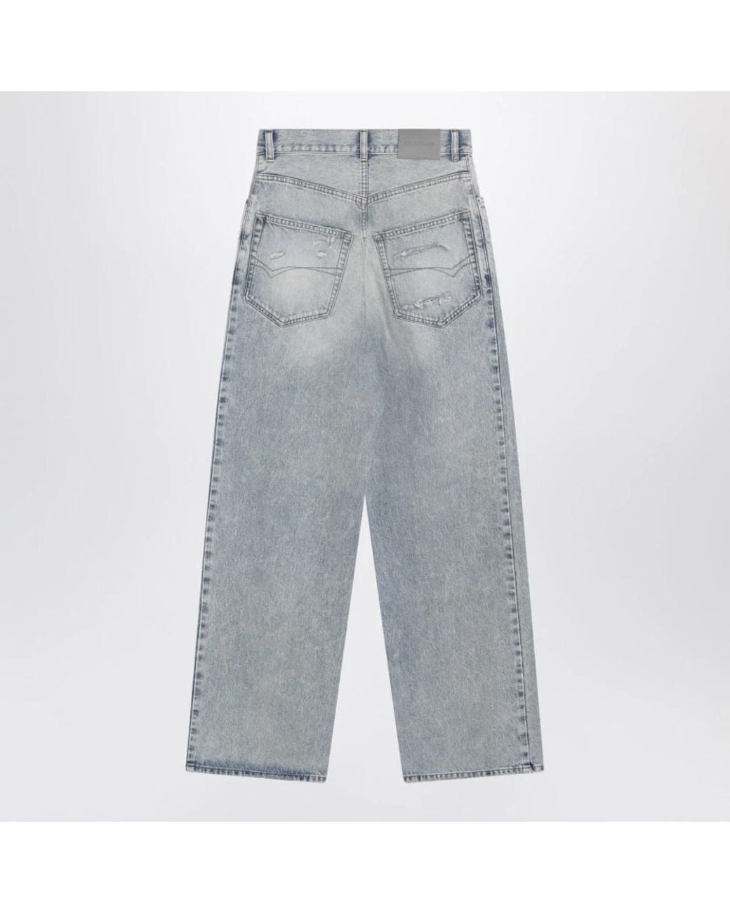 Balenciaga Gray Straight Fit Jeans
