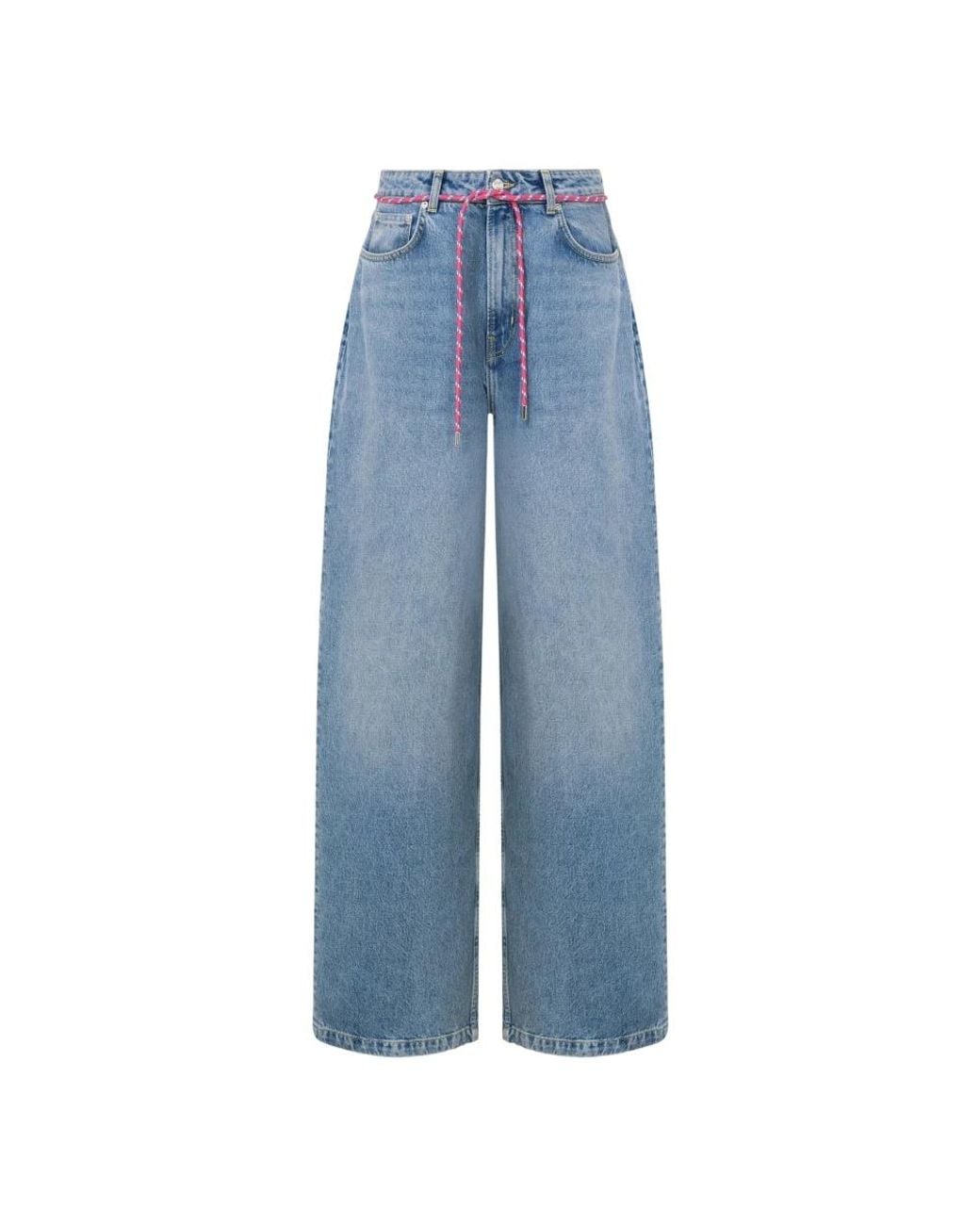 Moschino Blue Straight Fit Jeans