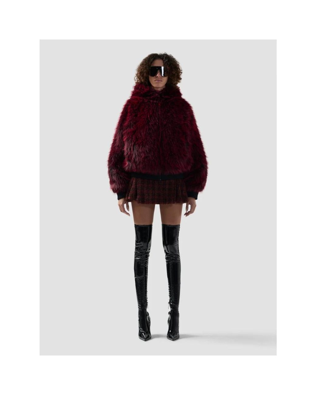 Gcds Red Short Skirts