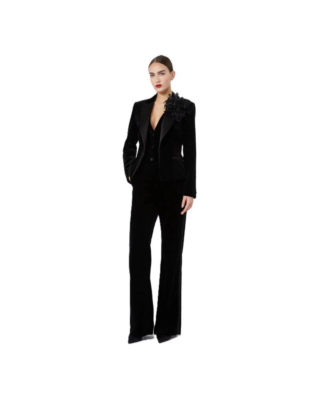 Vests Max Mara en coloris Black