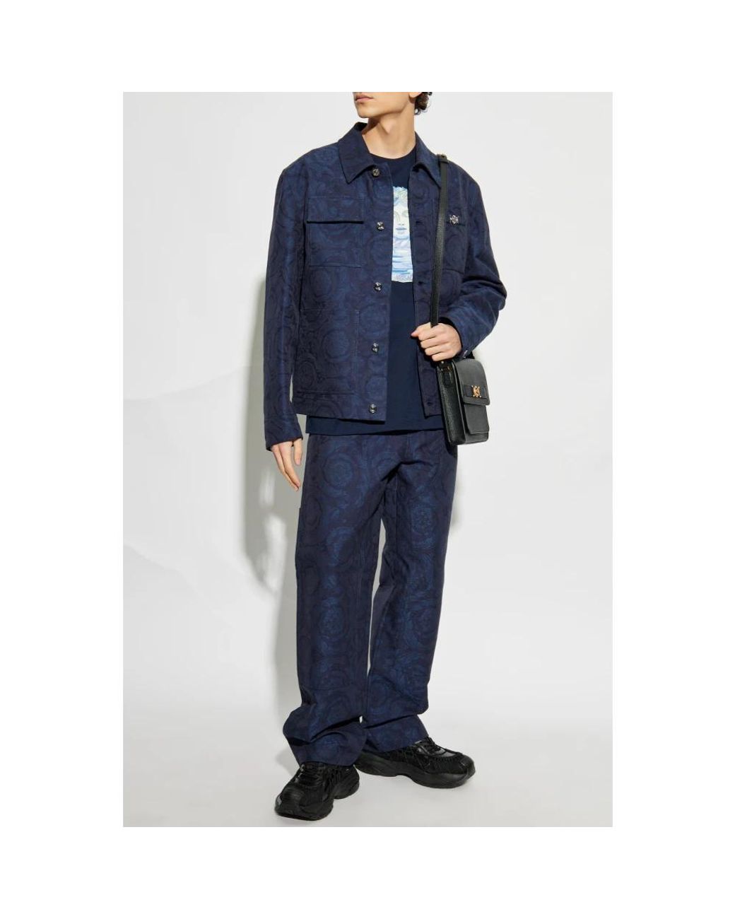 Versace Blue T-Shirts for men