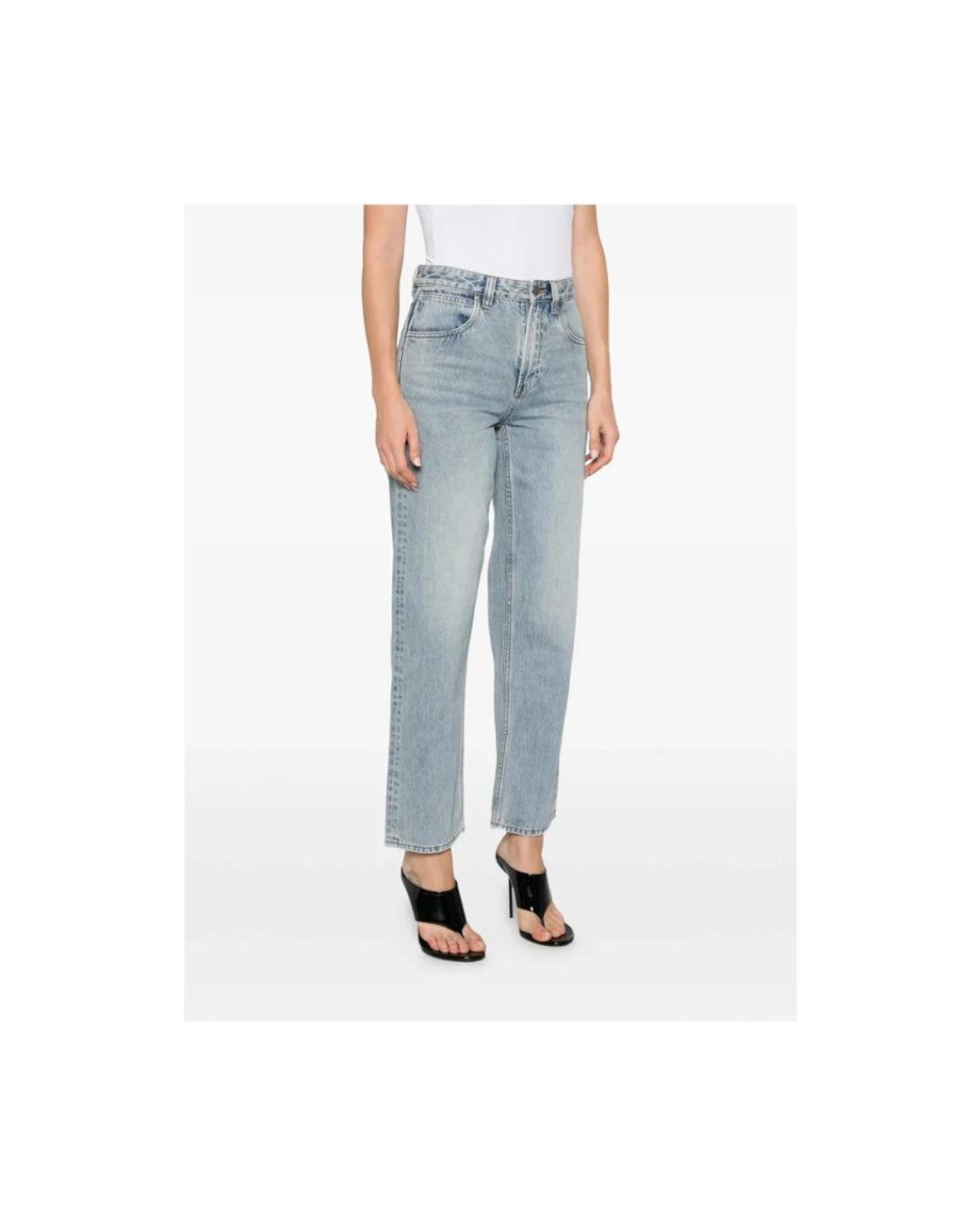 Entire studios Blue Straight Fit Jeans