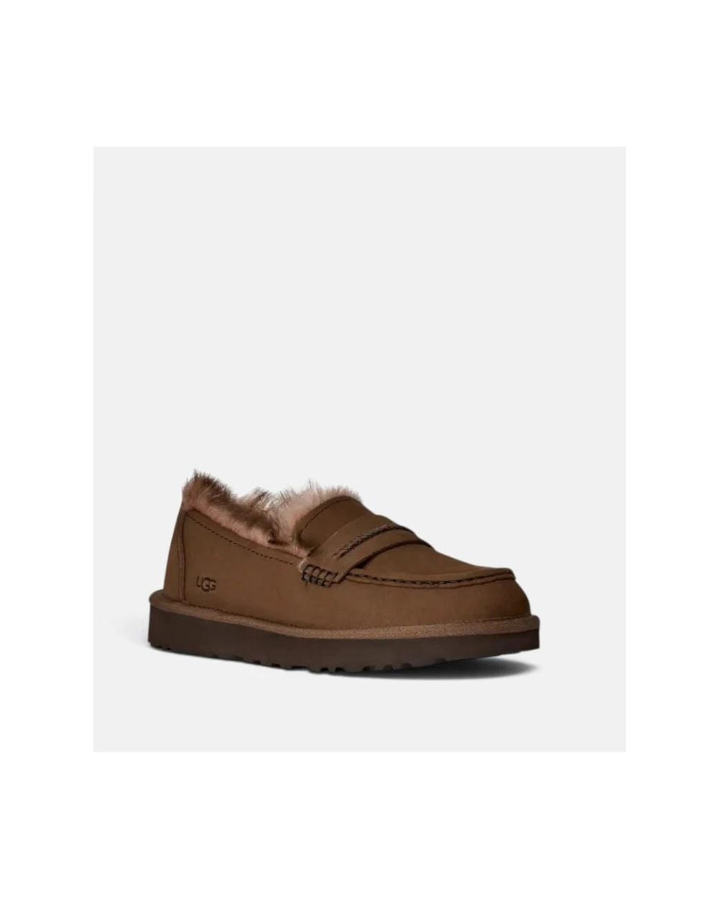 Ugg Brown Ellis Nubuk-Loafer