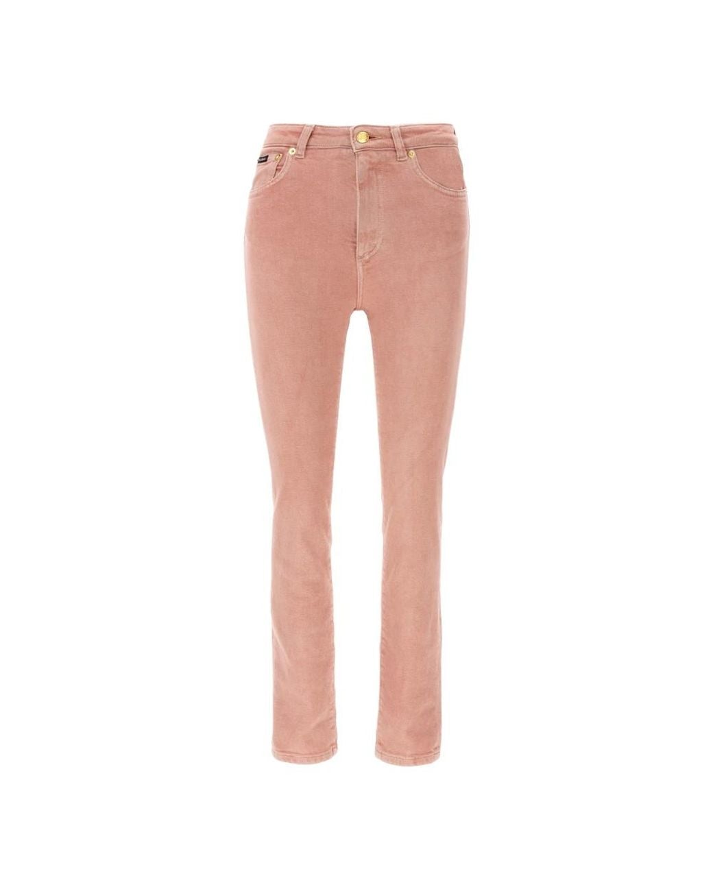 Dolce & Gabbana Pink Skinny Fit Jeans