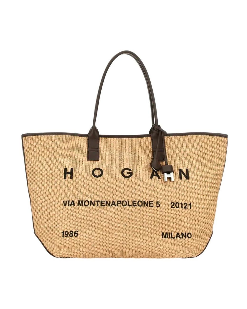 Hogan Natural Tote Bags