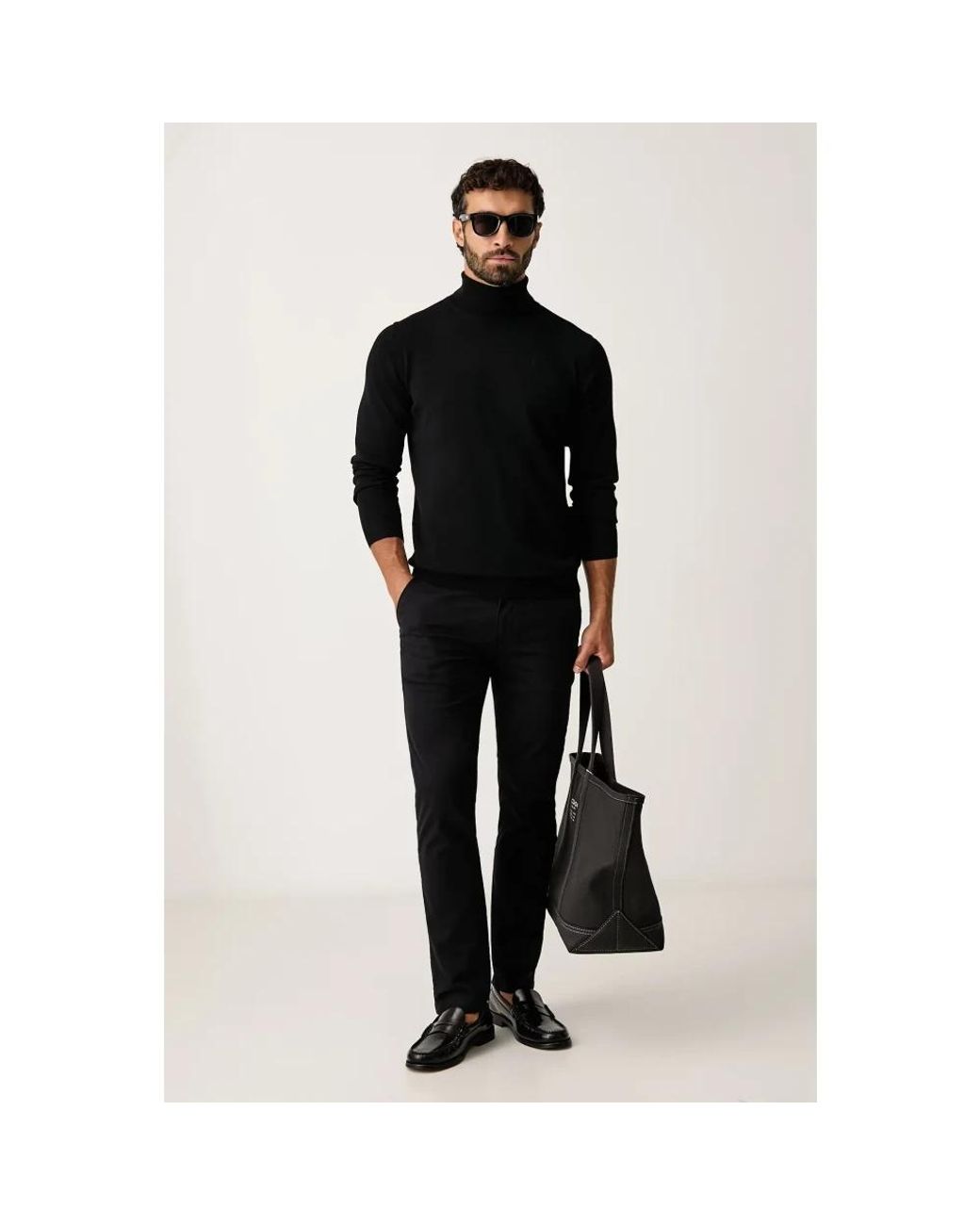 Chinos Lindbergh pour homme en coloris Black
