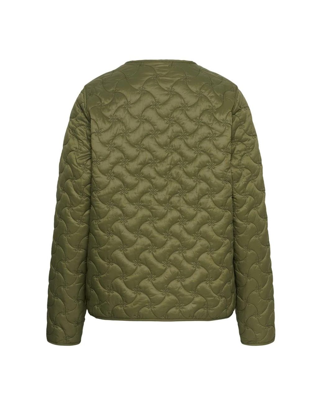 Light Jackets Kaffe de color Green