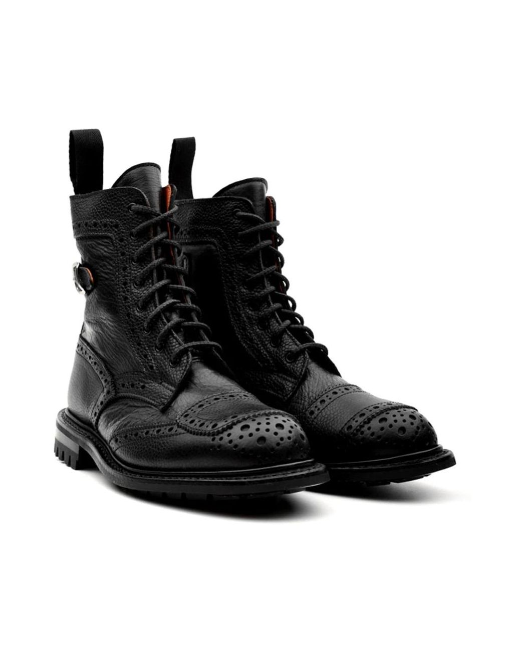 Tricker's Black Schwarze trickers stiefel