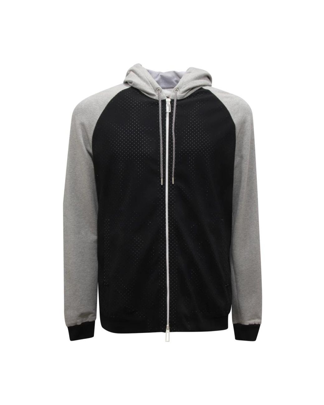 Paolo Pecora Jersey Jack Raglan Model Made in het Black voor heren