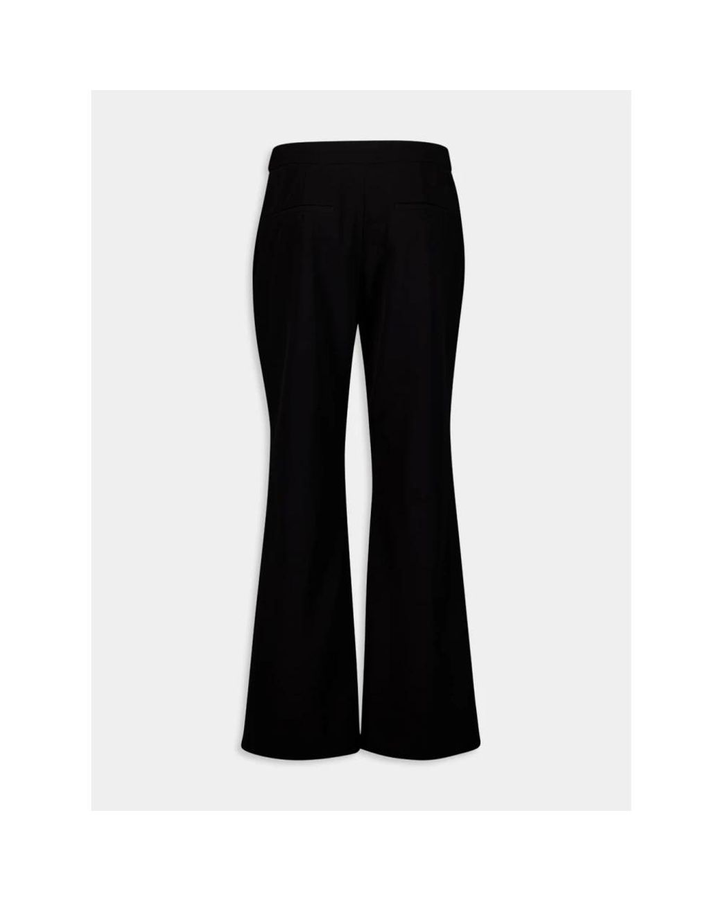 Balmain Black Wide Trousers