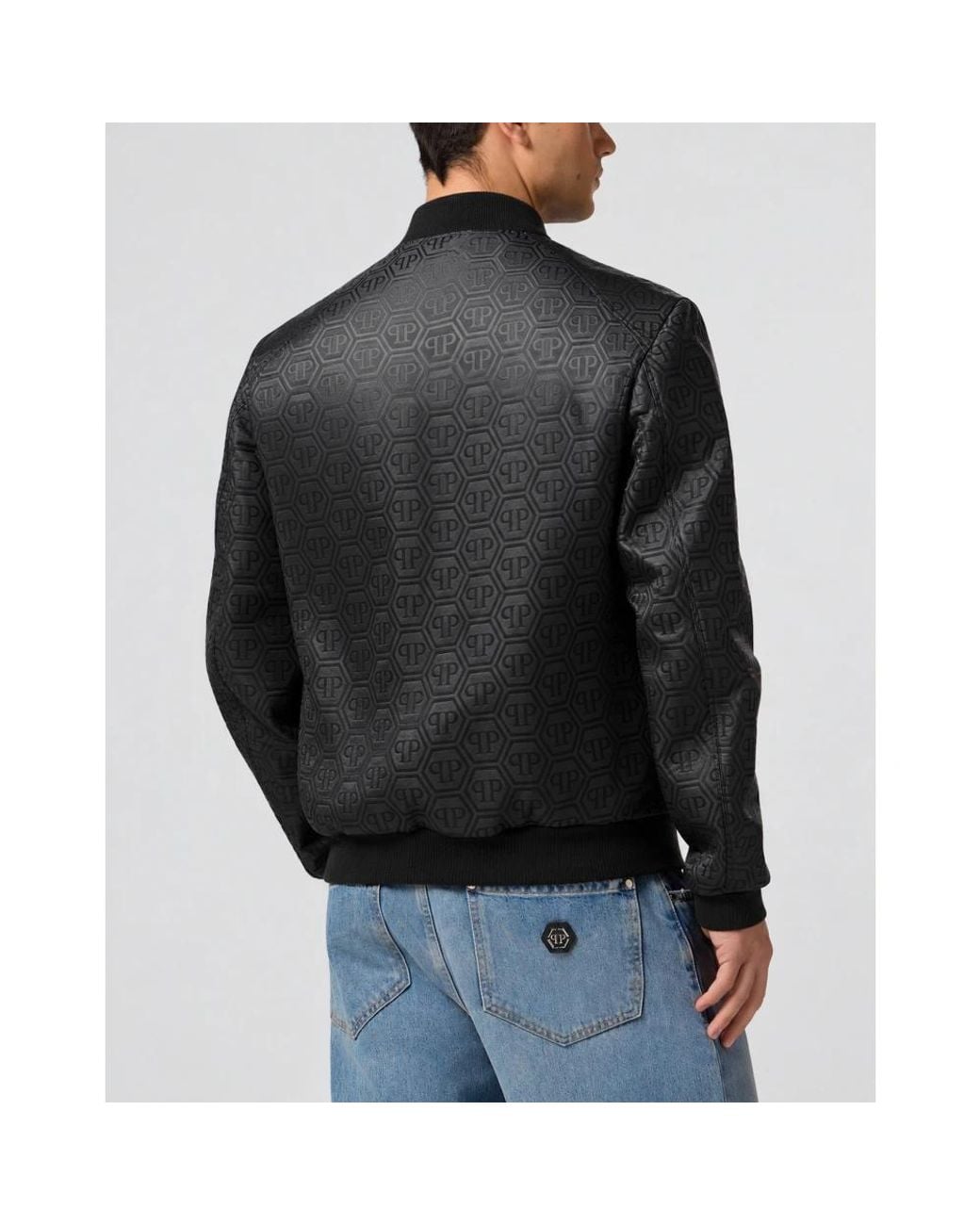 Bomber Jackets Philipp Plein de hombre de color Black