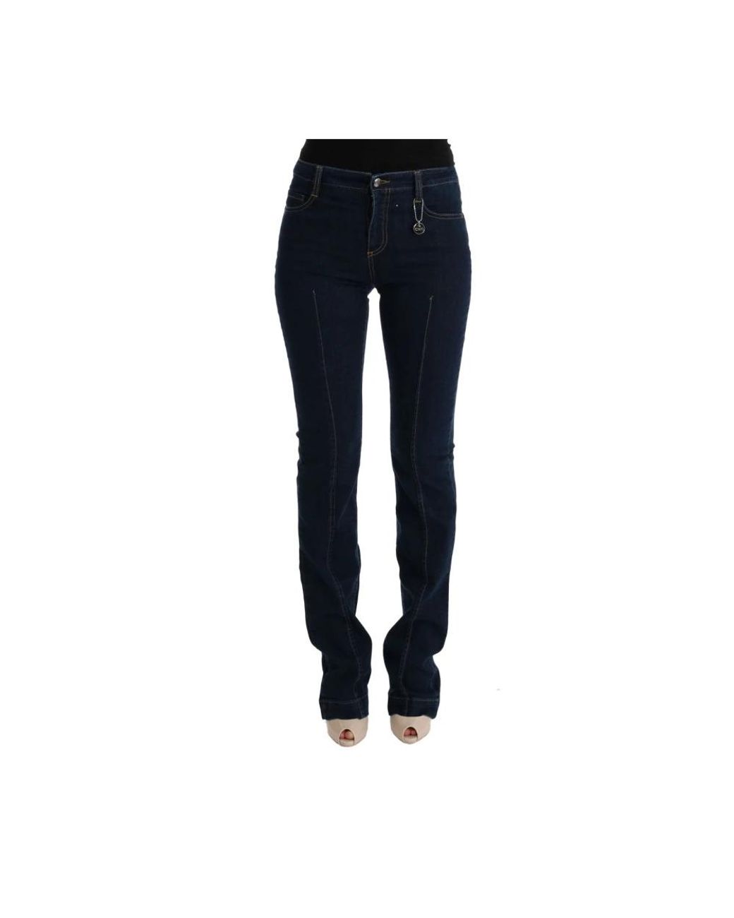 CoSTUME NATIONAL Blue Boot-Cut Jeans