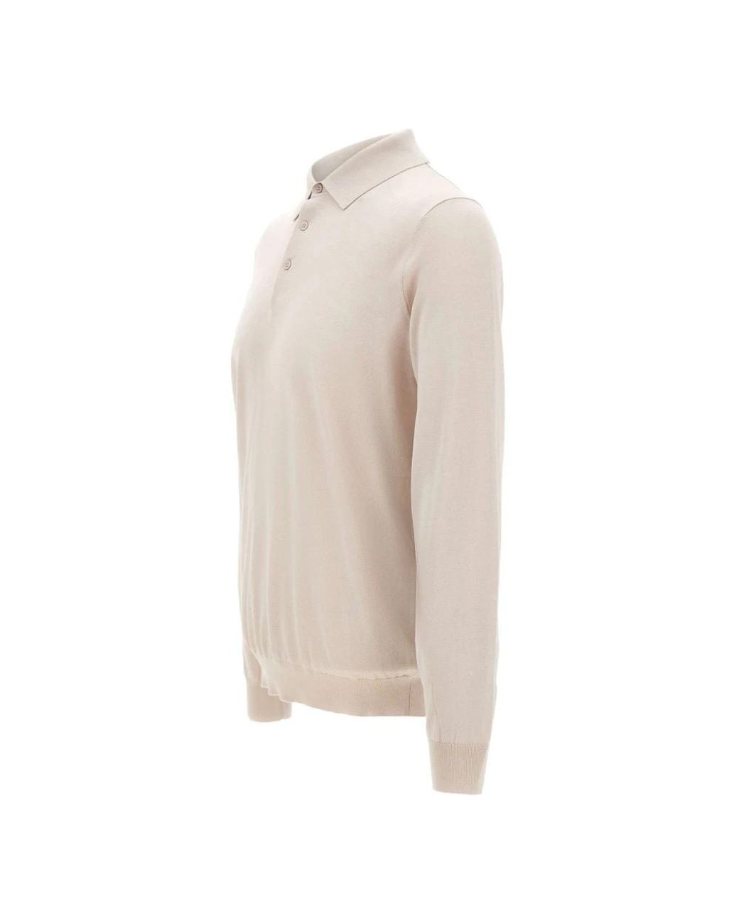 Kangra White Round-Neck Knitwear for men