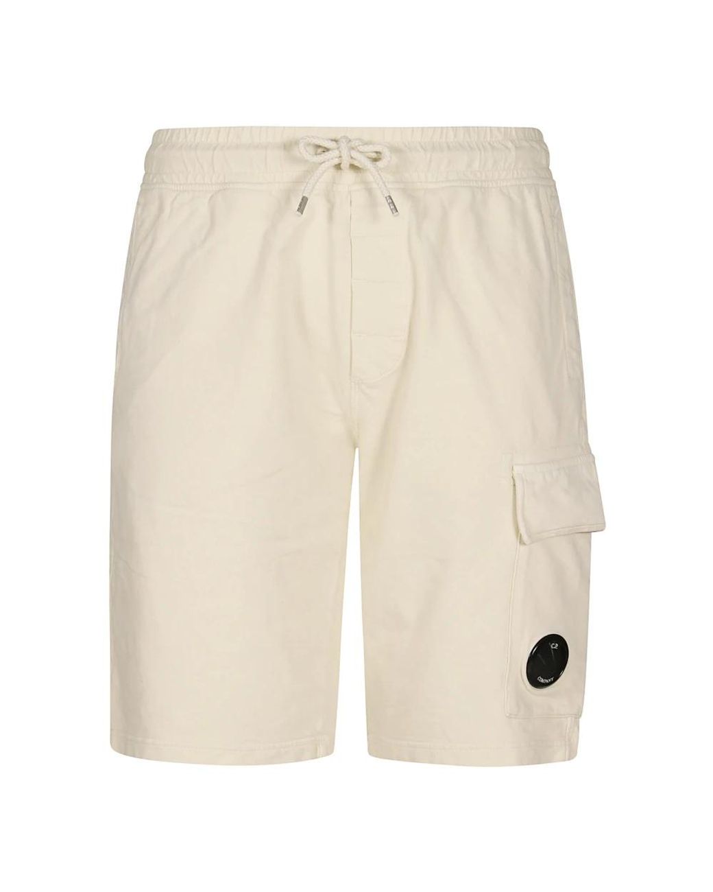 C P Company Natural Casual Shorts for men