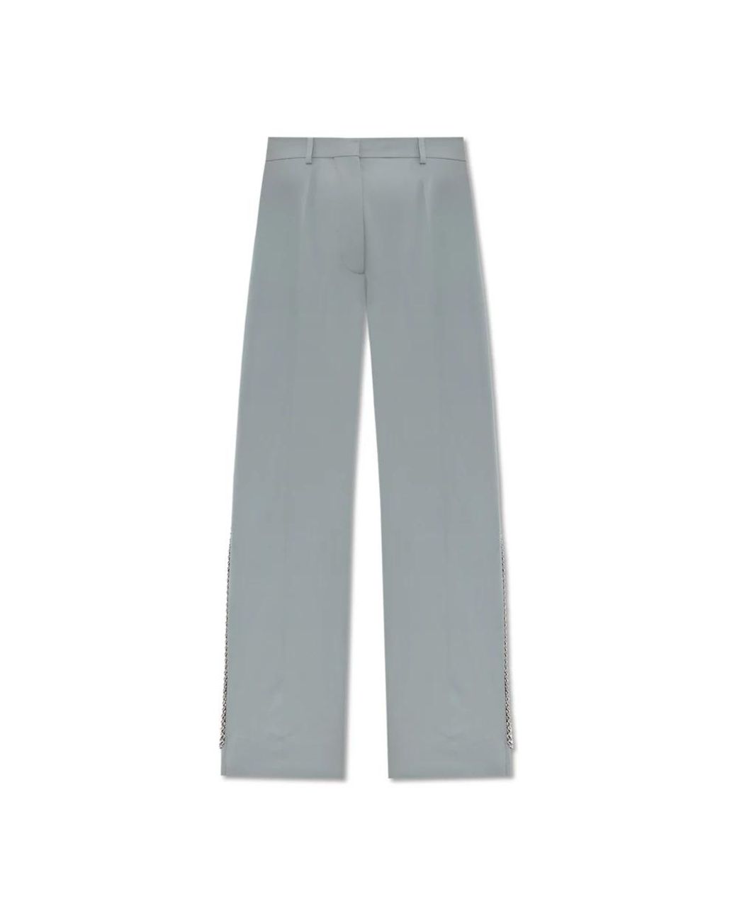 Stella McCartney Gray Wide Trousers