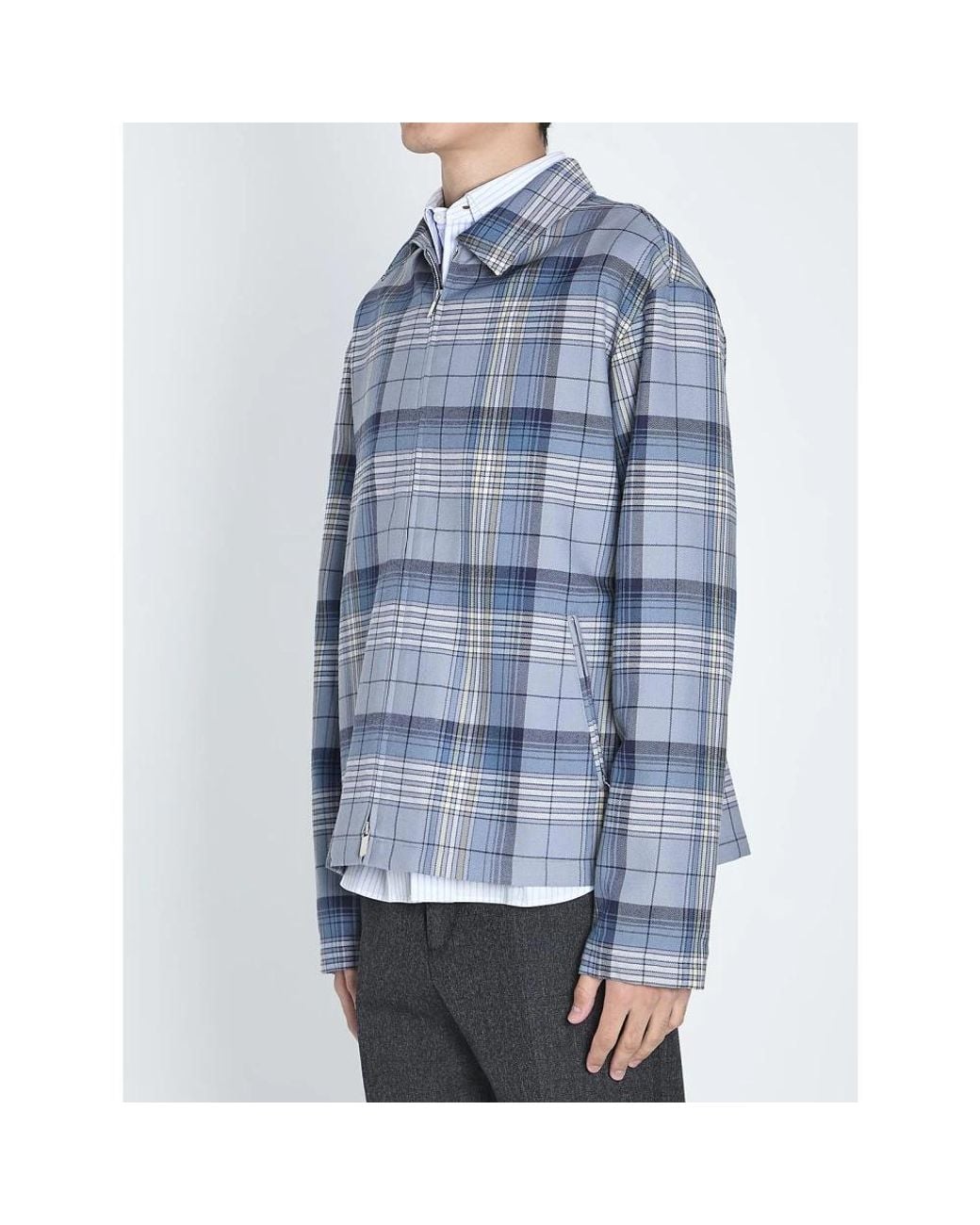 Dior Blue Casual Shirts for men