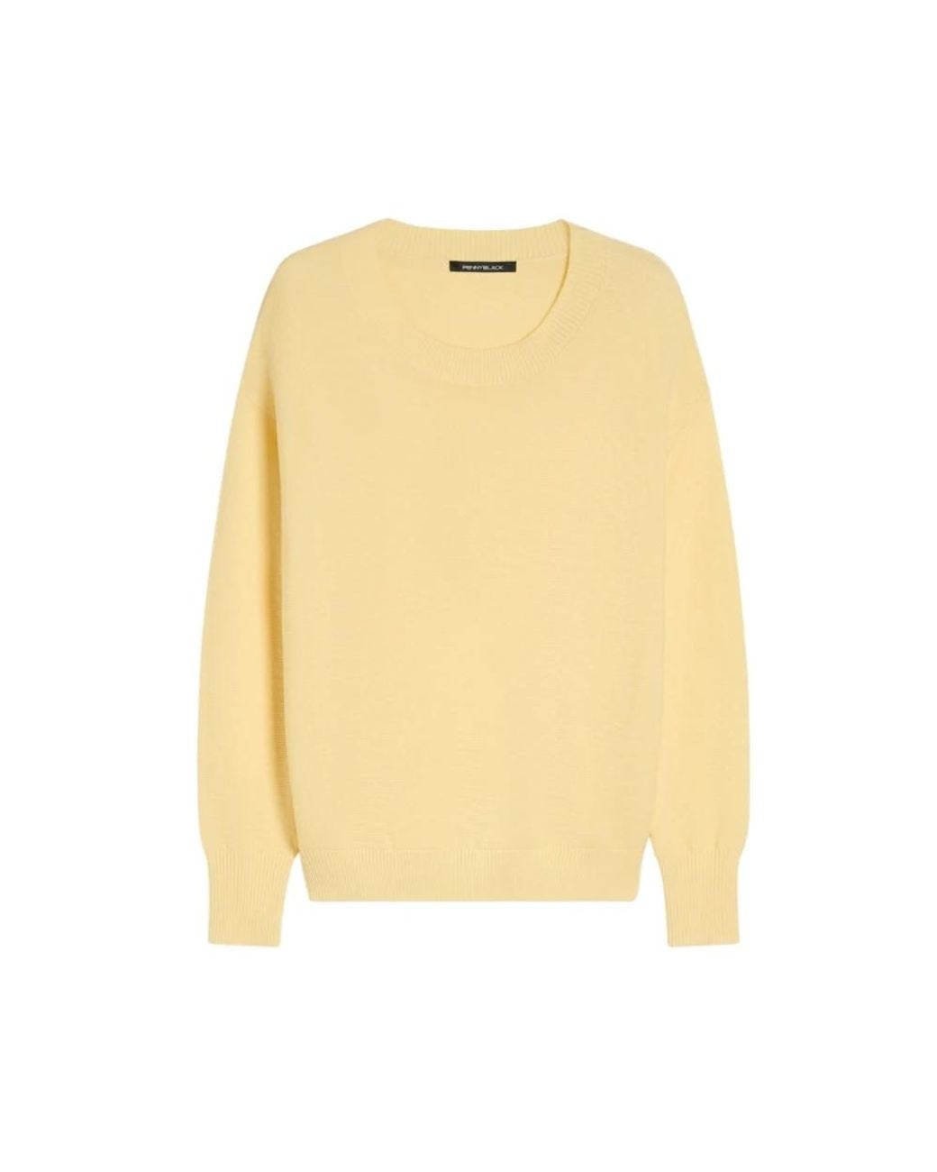 Pennyblack Yellow Round-Neck Knitwear