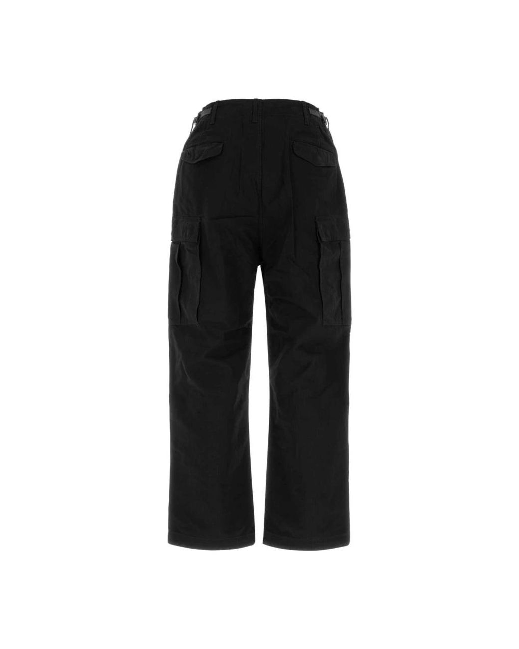 Nanamica Black Wide Trousers for men