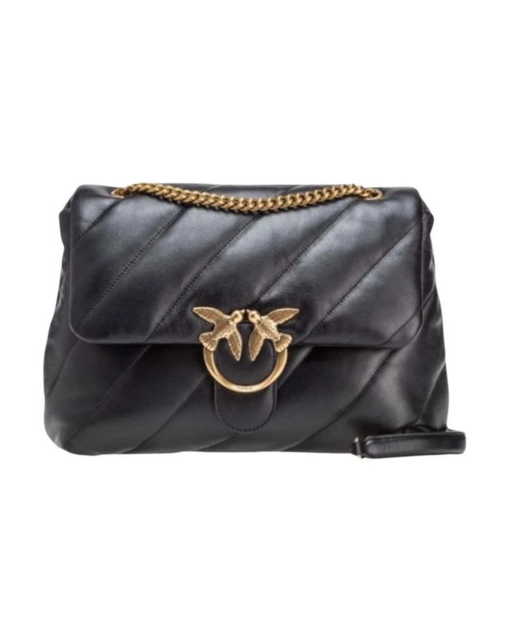 Pinko Gray Shoulder Bags
