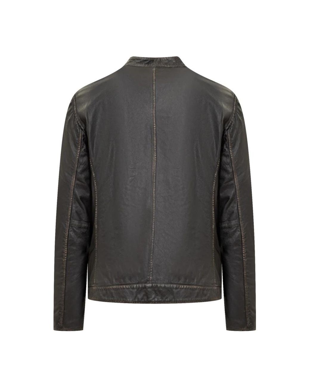 Bully Black Leather Jackets for men