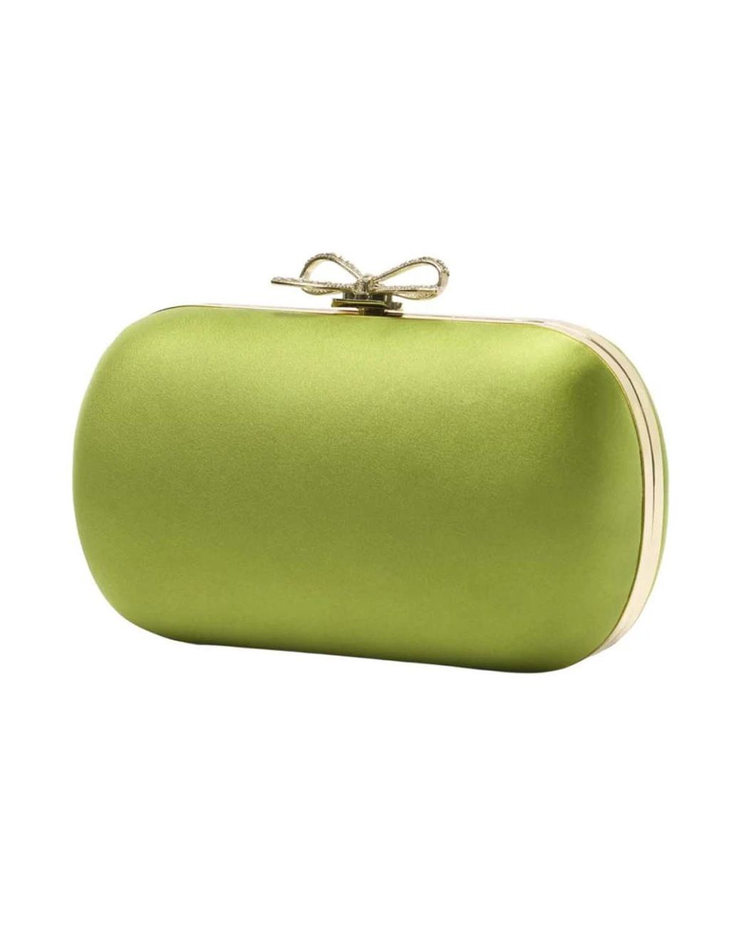 Self-Portrait Green Clutches