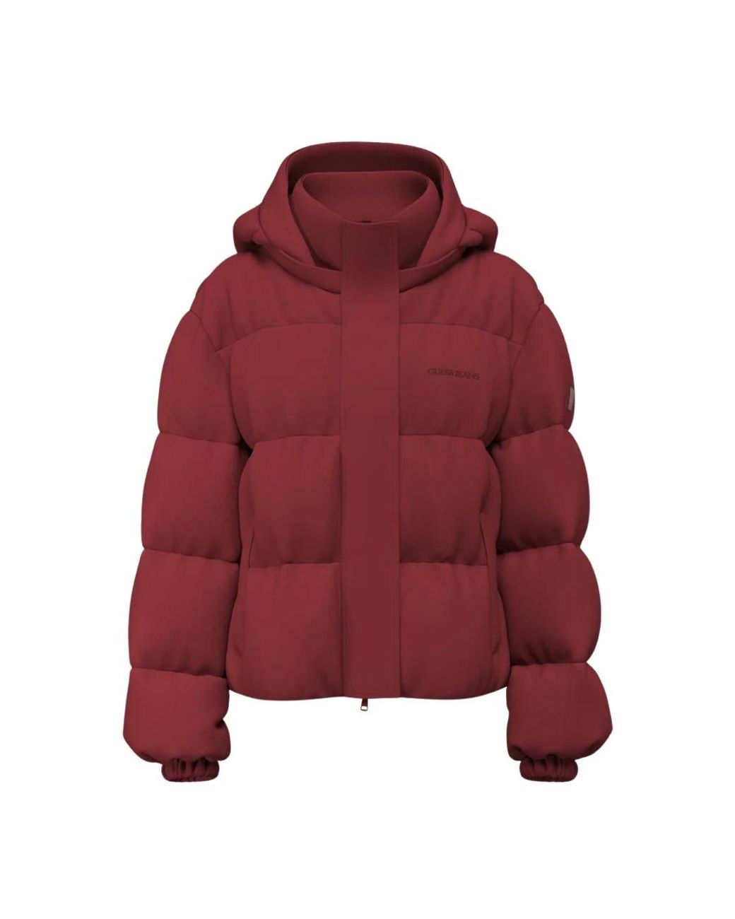 Guess Red Winter Jackets