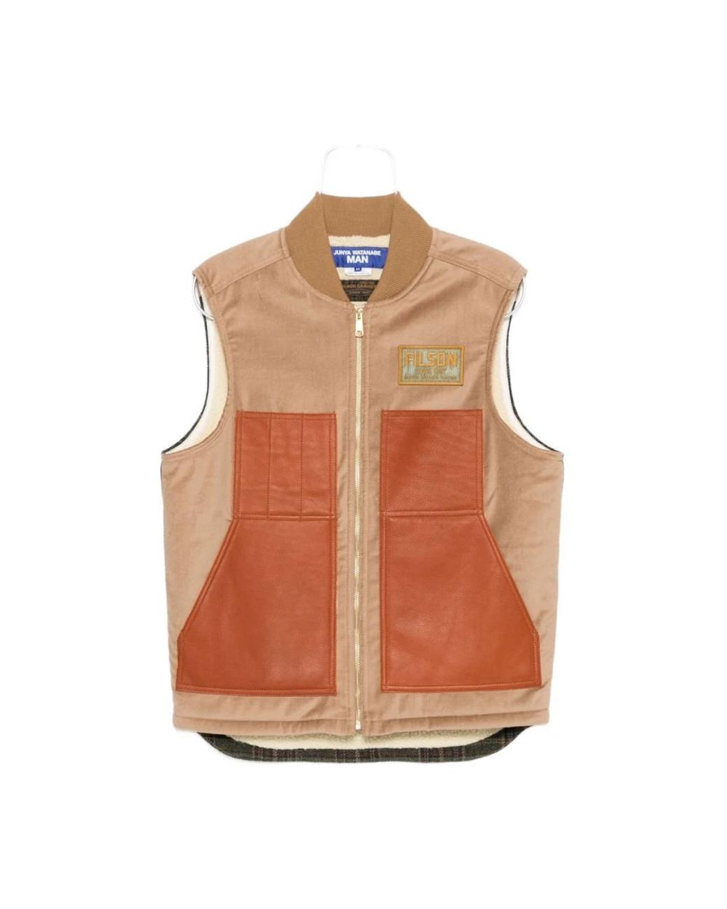Vests di Junya Watanabe in Brown da Uomo